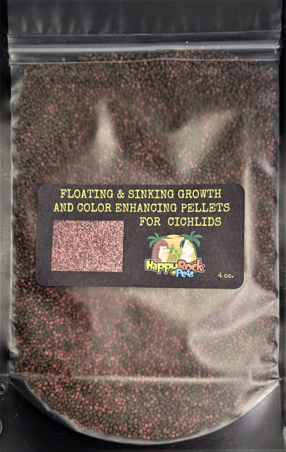 Floating/Sinking Mix California Blackworm Intense Red Coloring Pellets, Apx 1mm