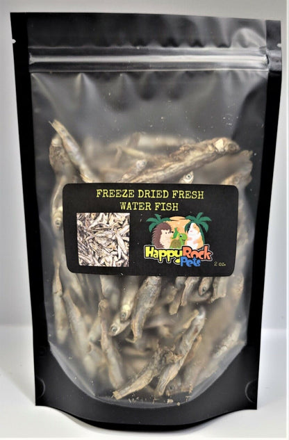 Freeze Dried Fresh Water Fish for fish,Turtles and tortoises 2 oz. - 16 oz.  1-3"